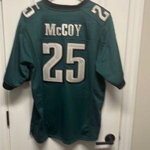 NFL on field Eagles McCoy jersey